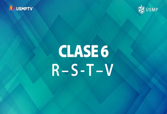 Capítulo N° 6 - Abecedario R, S, T, V